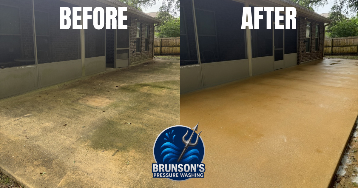 Before and after cleaning project 8