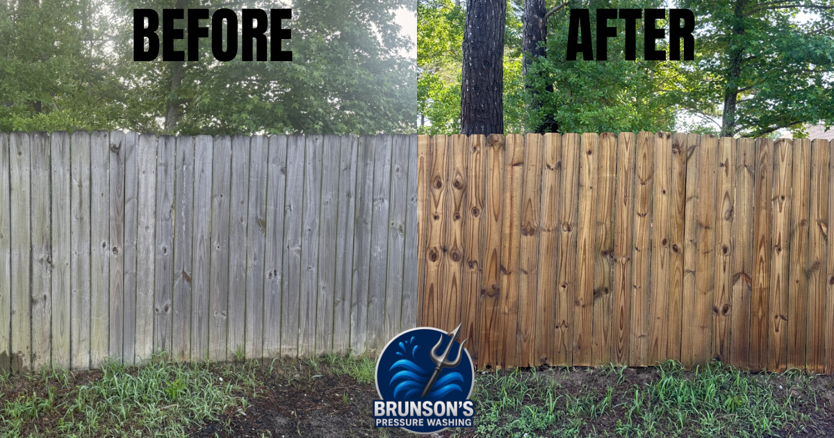 Before and after cleaning project 2
